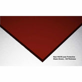 Argon, Diode, ND-YAG, Co2 Acrylic Laser Sheet, Amber